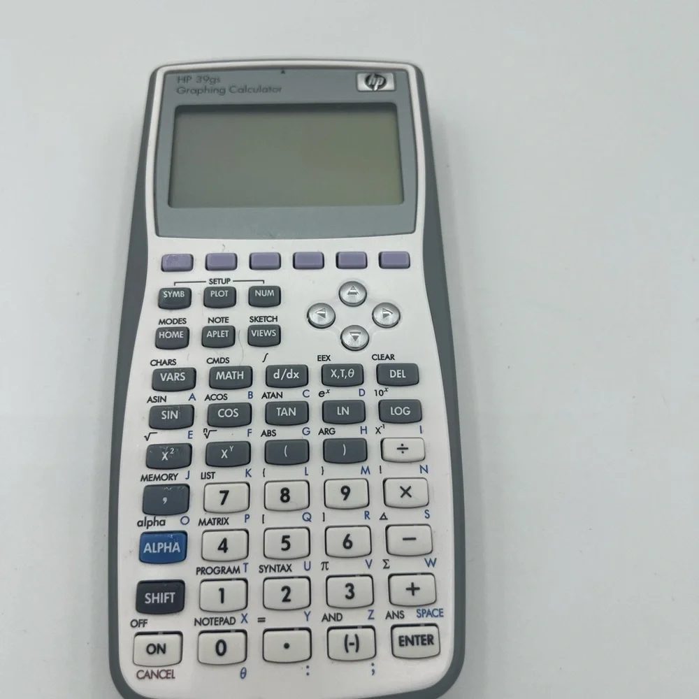 HP 39GS GRAPHING CALCULATOR WITH COVER